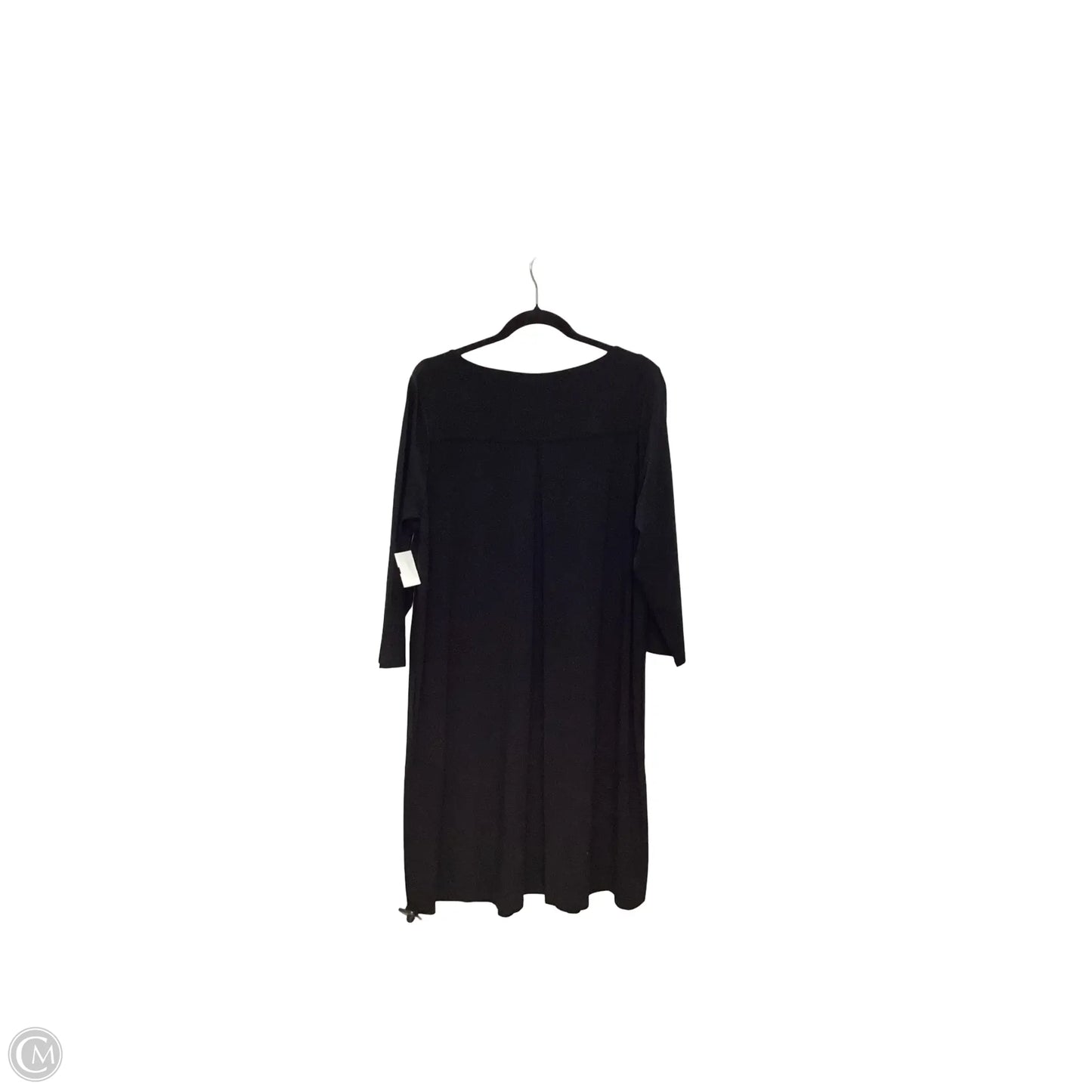 Dress Casual Midi By J. Jill In Black, Size: L