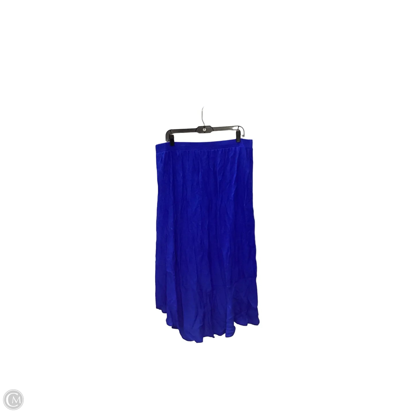 Skirt Midi By B-Wear In Blue, Size: Xl