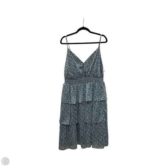 Dress Casual Short By Mimi Chica In Blue, Size: 1x