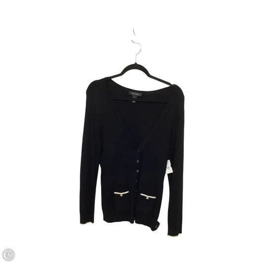 Cardigan By White House Black Market In Black, Size: L