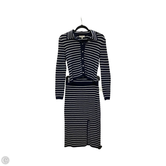 Skirt Set 2pc By Bagatelle In Striped Pattern, Size: S