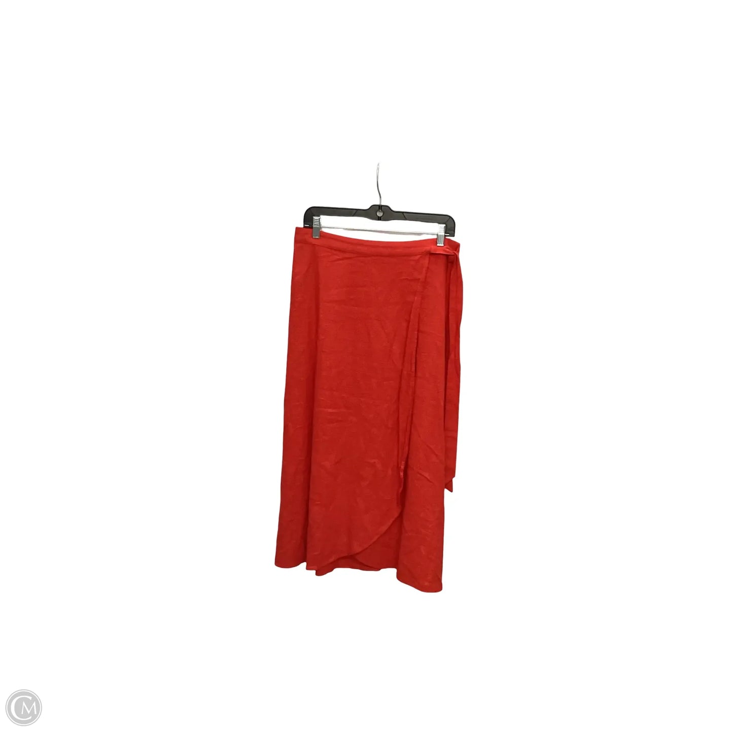 Skirt Midi By J. Crew In Red, Size: M