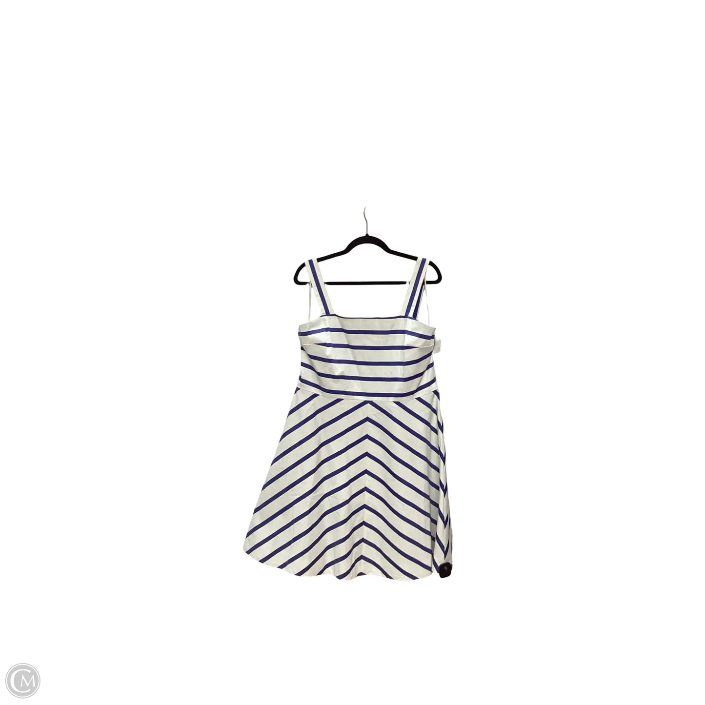 Dress Casual Short By Draper James In Striped Pattern, Size: 14
