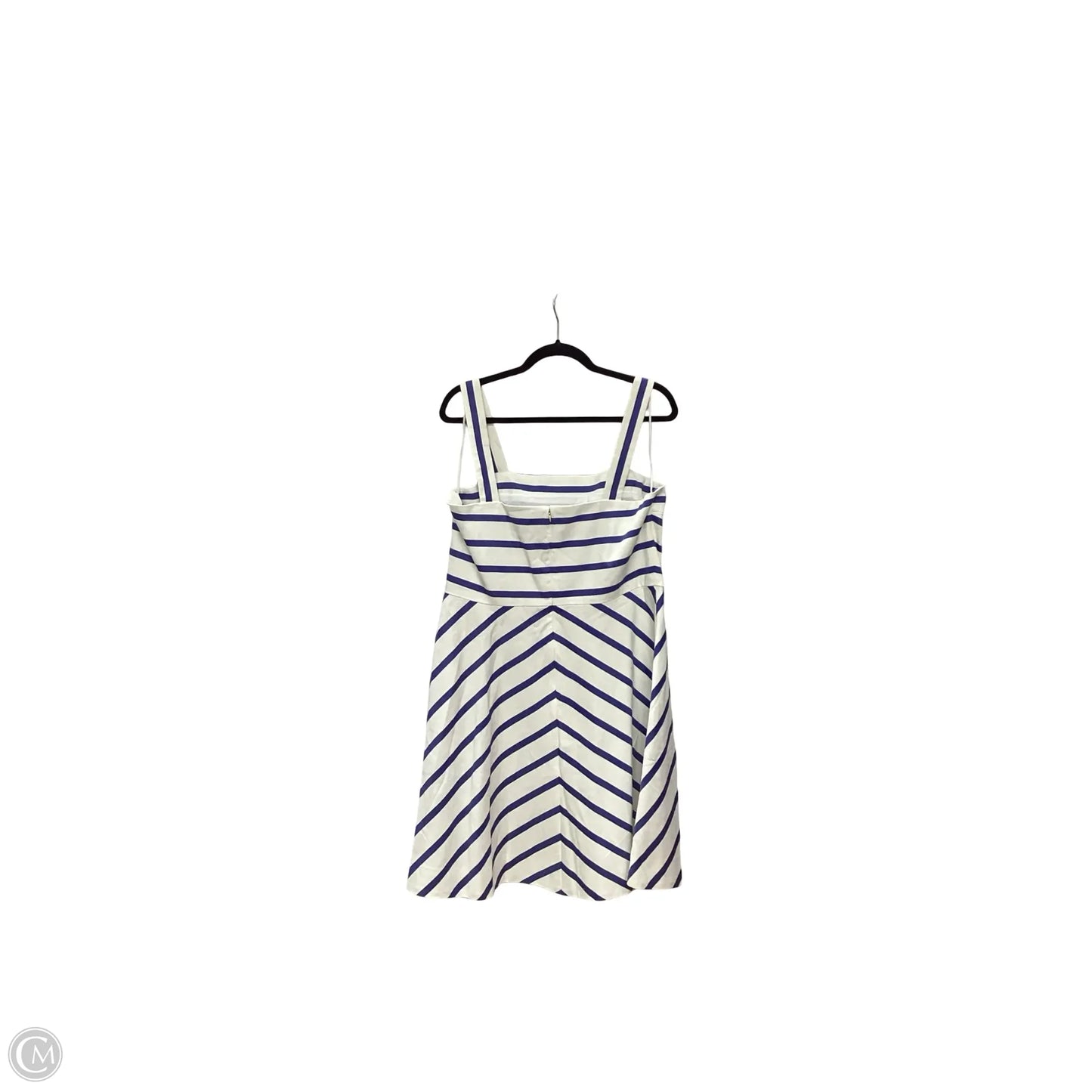 Dress Casual Short By Draper James In Striped Pattern, Size: 14