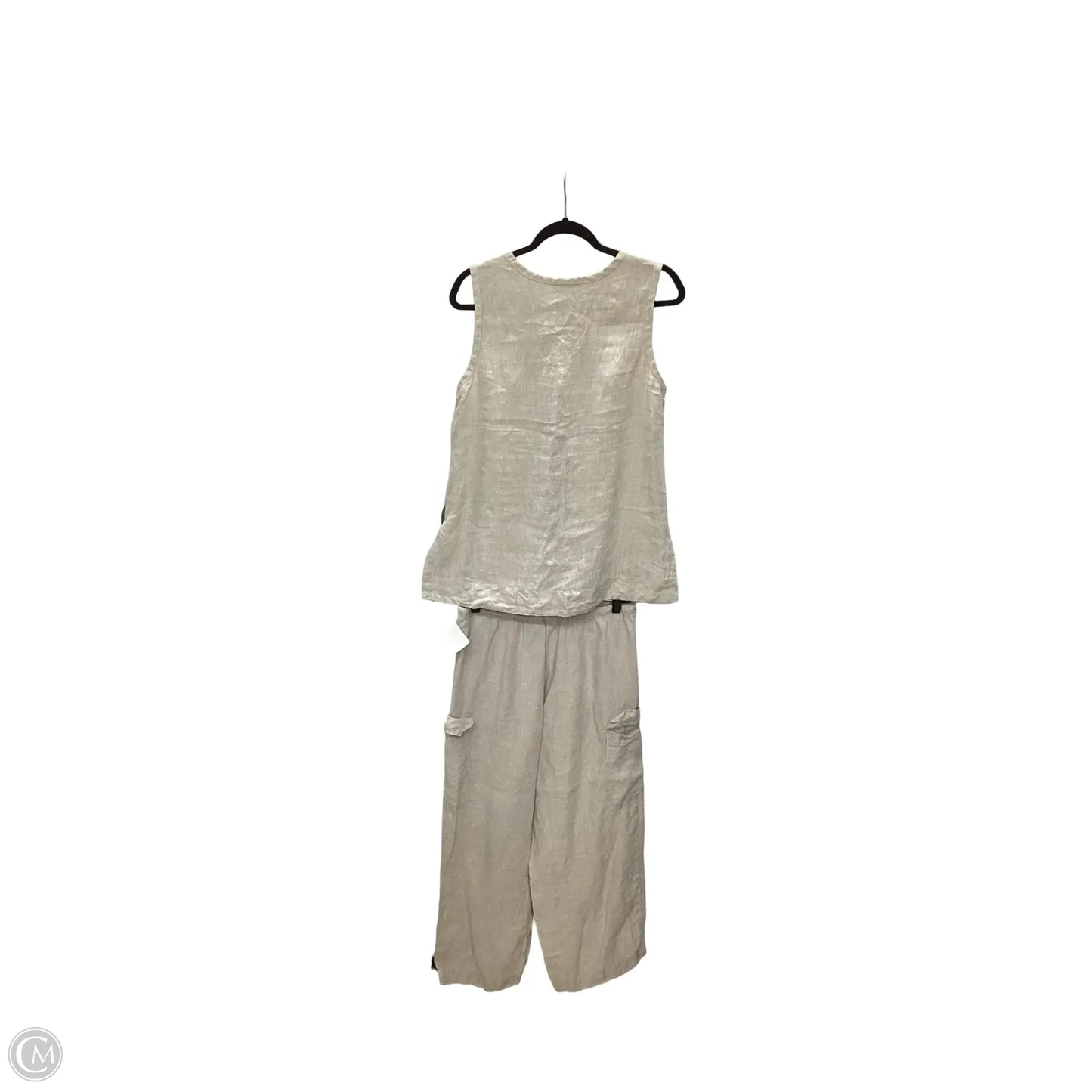 Pants Set 2pc By Haven In Tan, Size: M