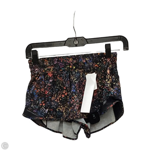 Athletic Shorts By Lululemon In Multi-colored, Size: 4