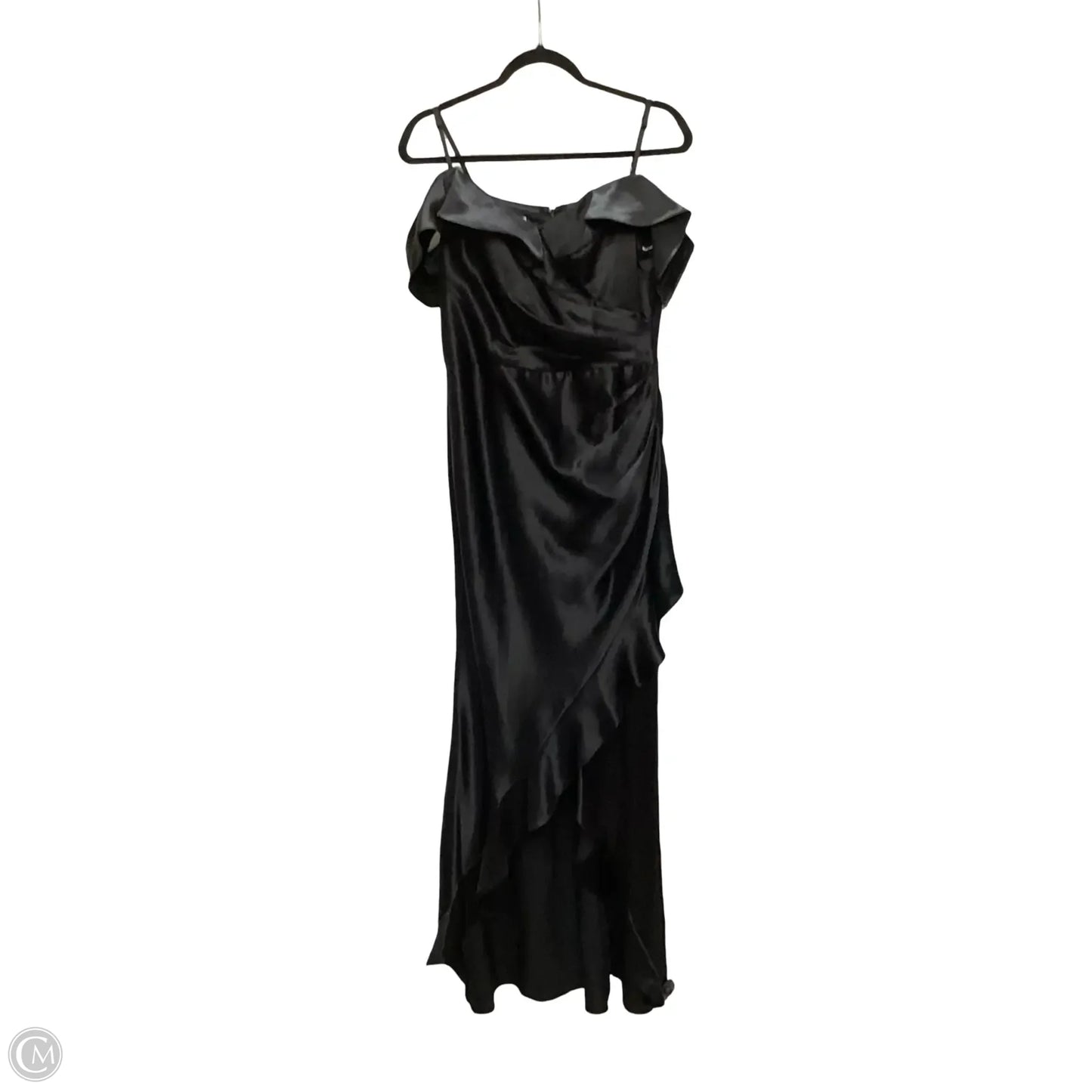Dress Party Long By Clothes Mentor In Black, Size: 10