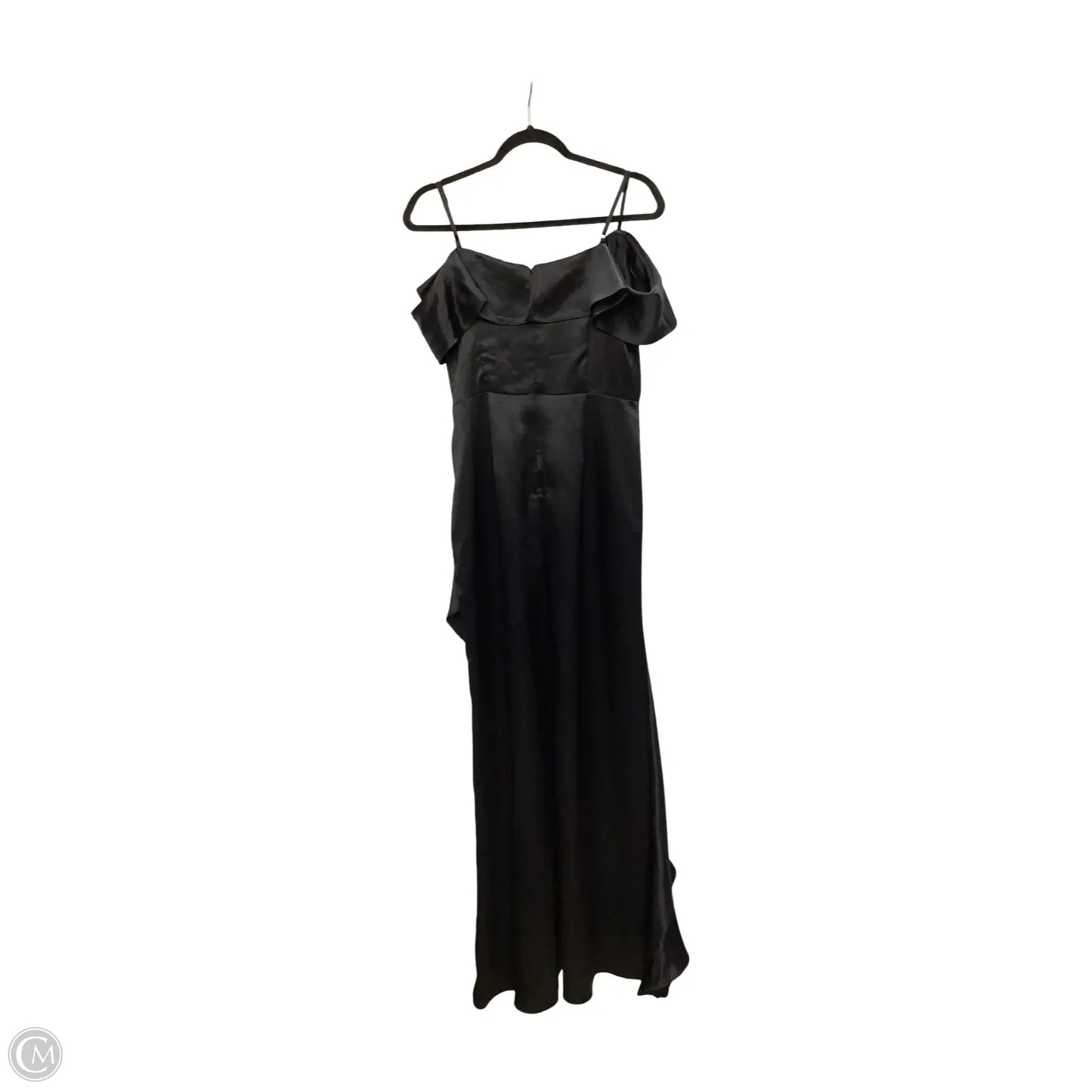 Dress Party Long By Clothes Mentor In Black, Size: 10