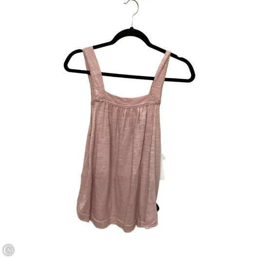 Blouse Sleeveless By We The Free In Pink, Size: Xs