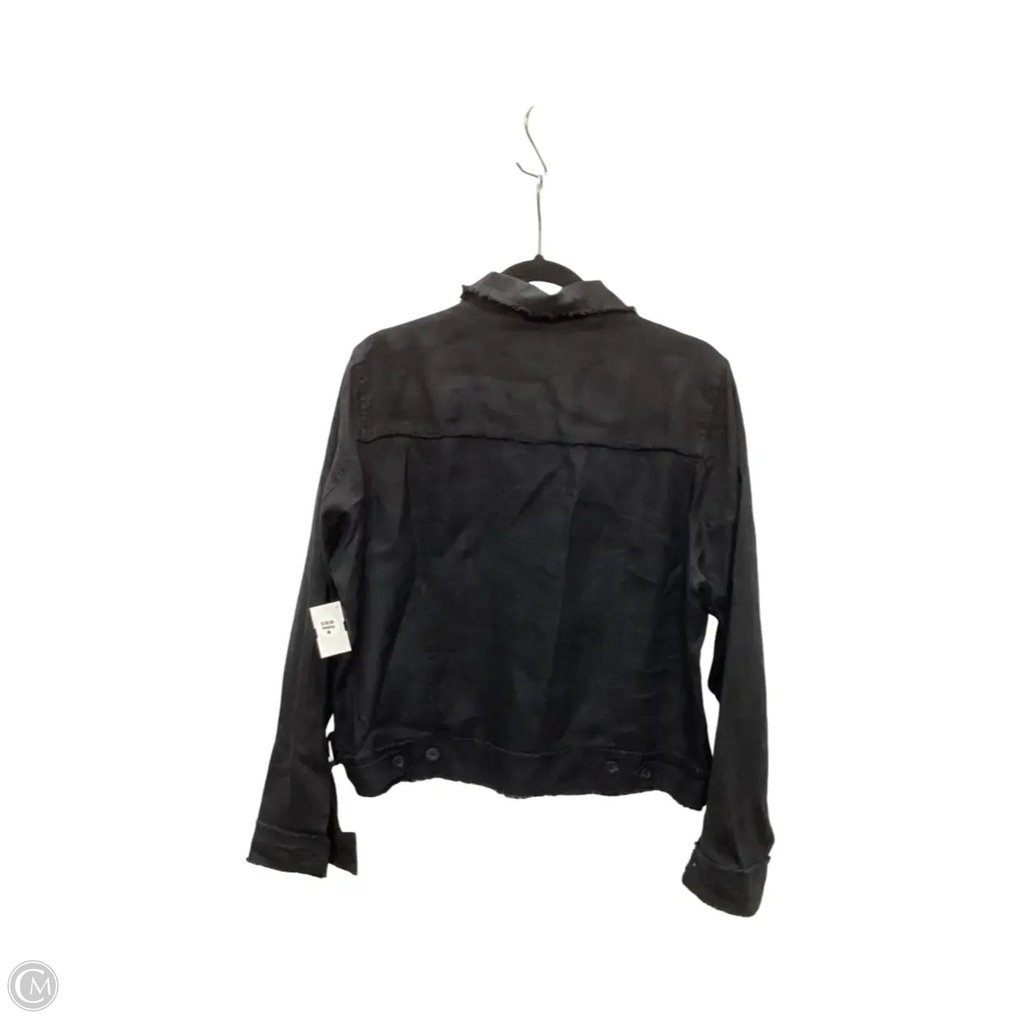 Jacket Denim By Tommy Bahama In Black, Size: L