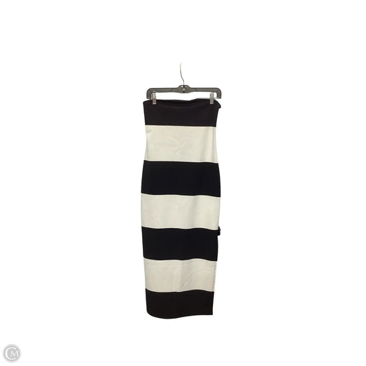 Dress Casual Midi By A New Day In Striped Pattern, Size: S