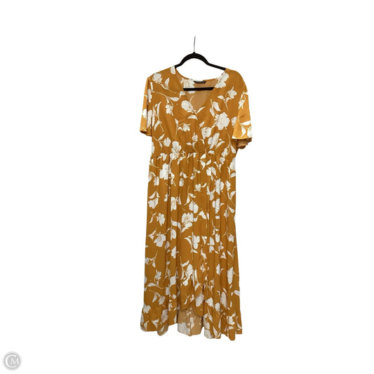 Dress Casual Short By Bloomchic In Yellow, Size: 16