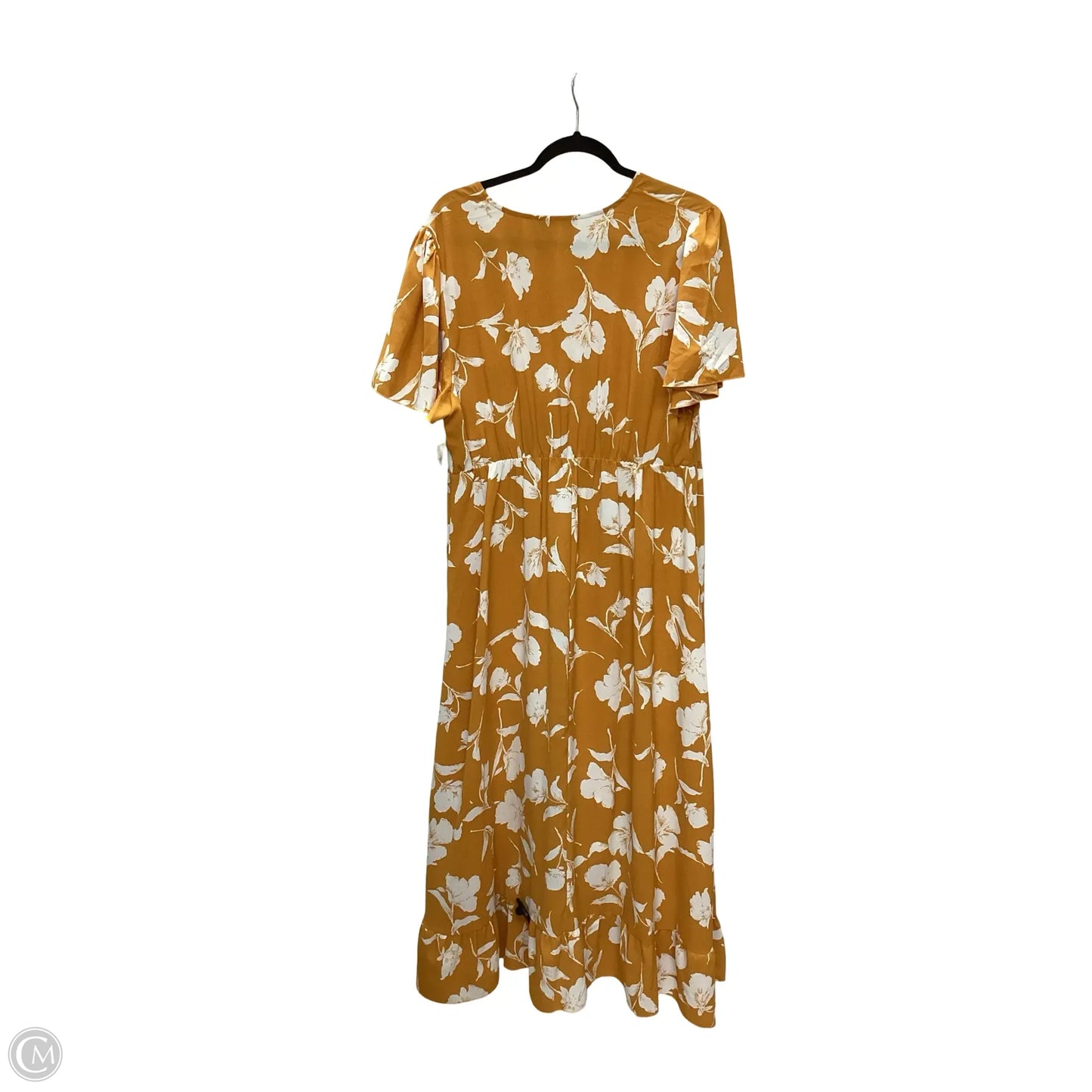 Dress Casual Short By Bloomchic In Yellow, Size: 16