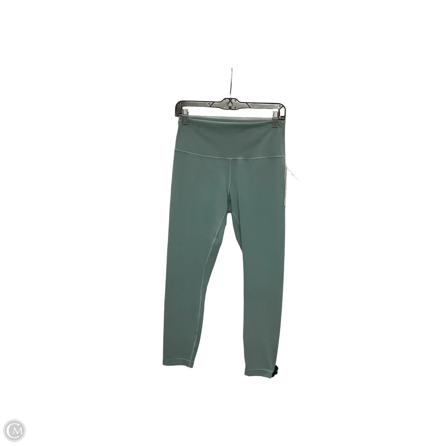 Athletic Leggings Capris By Lululemon In Green, Size: 10