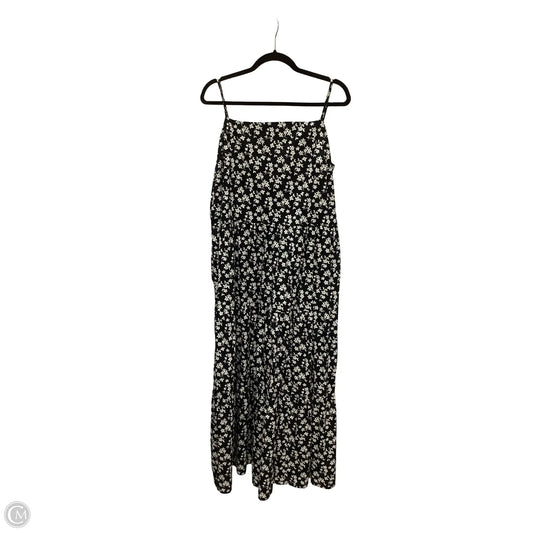 Dress Casual Midi By Gap In Black & White, Size: Xl