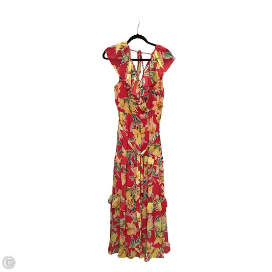 Dress Casual Maxi By Clothes Mentor In Floral Print, Size: Xl