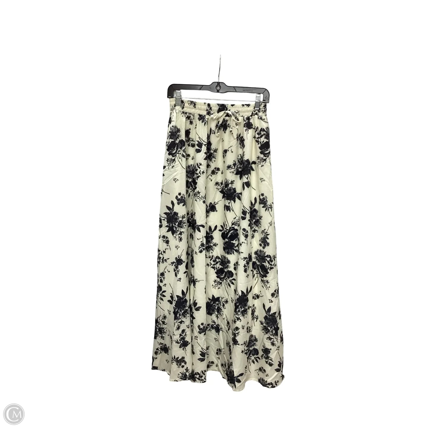 Skirt Midi By Clothes Mentor In Floral Print, Size: L