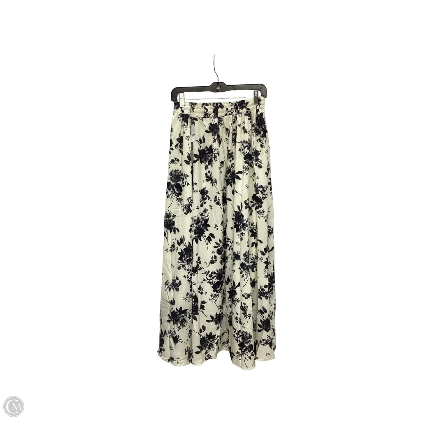 Skirt Midi By Clothes Mentor In Floral Print, Size: L
