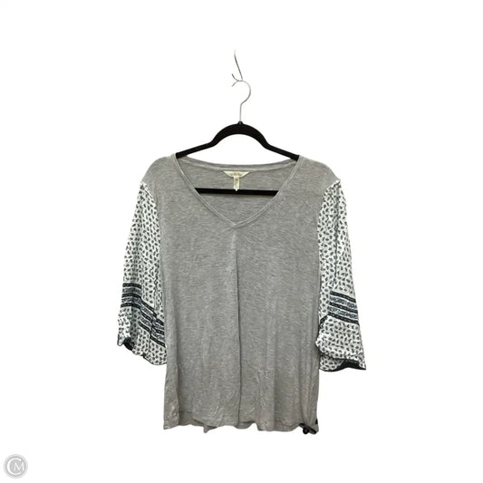 Blouse 3/4 Sleeve By Matilda Jane In Multi-colored, Size: Xl