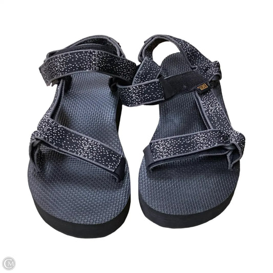 Sandals Flats By Teva In Black, Size: 6