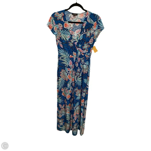 Dress Casual Midi By Clothes Mentor In Multi-colored, Size: M