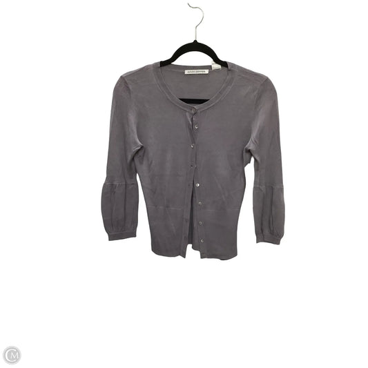 Cardigan By Autumn Cashmere In Purple, Size: S