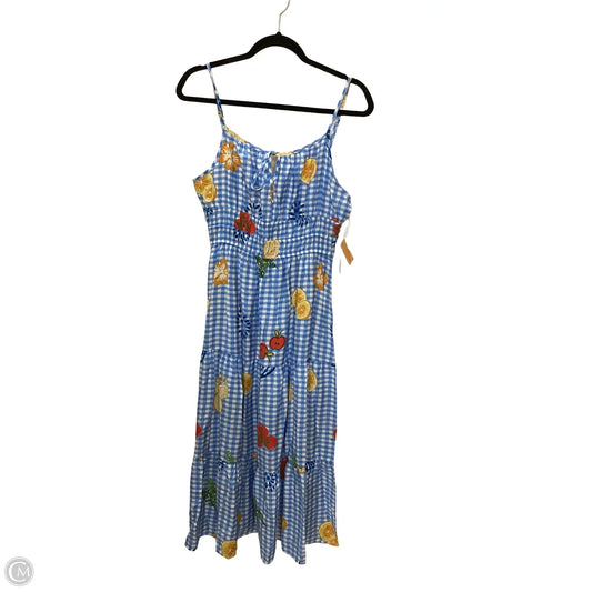 Dress Casual Midi By Sienna Sky In Blue, Size: L