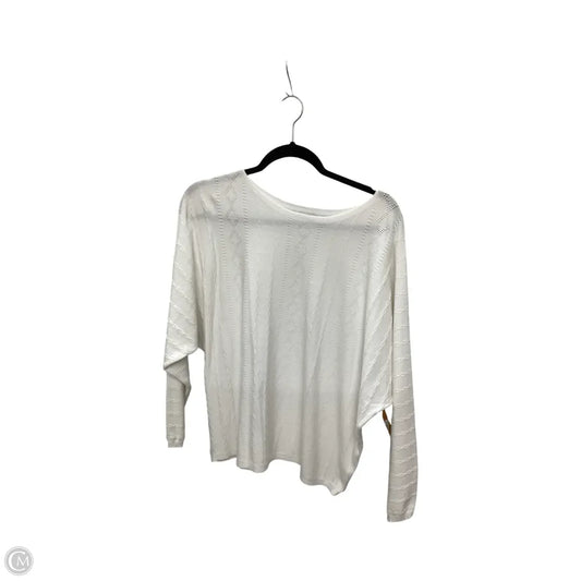 Sweater By Vila Milano In White, Size: L