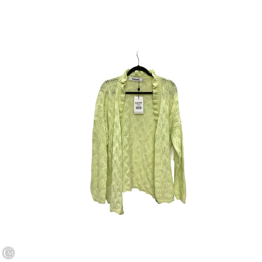 Cardigan By Rumored In Yellow, Size: Xs