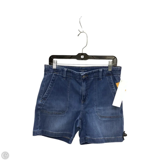 Shorts By Chicos In Blue Denim, Size: 6