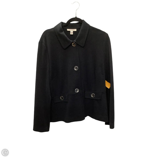 Coat Other By Jm Collections In Black, Size: Xl