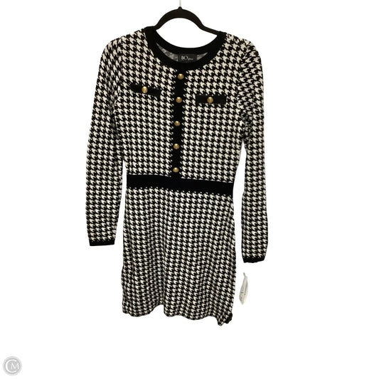 Dress Sweater By Bcx In Chevron Pattern, Size: L