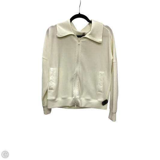 Jacket Moto By Mono B In Yellow, Size: S