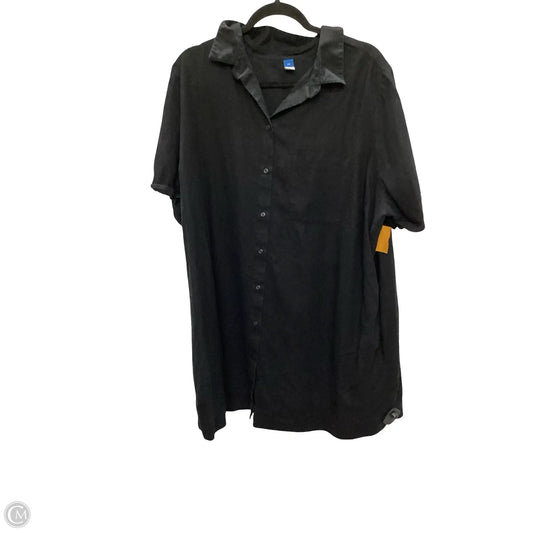 Dress Casual Short By Old Navy In Black, Size: 2x