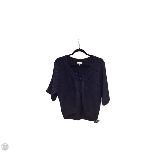 Cardigan By Croft And Barrow In Navy, Size: L