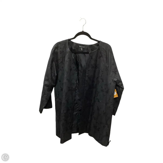 Blazer By Eileen Fisher In Black, Size: L