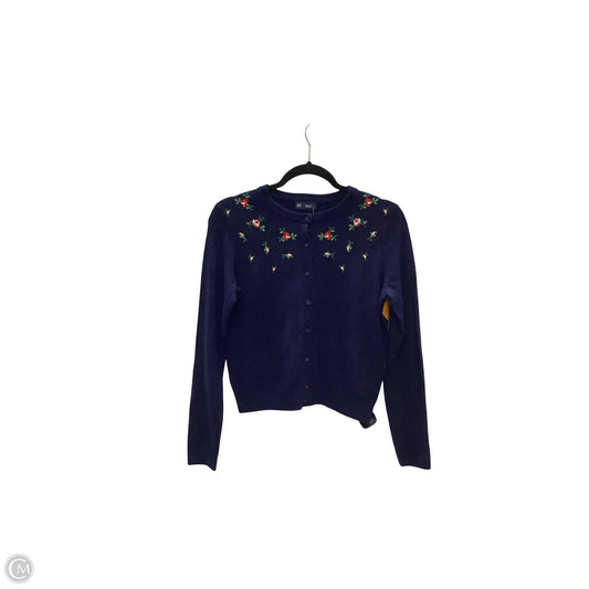 Cardigan By Gap In Blue, Size: Xs