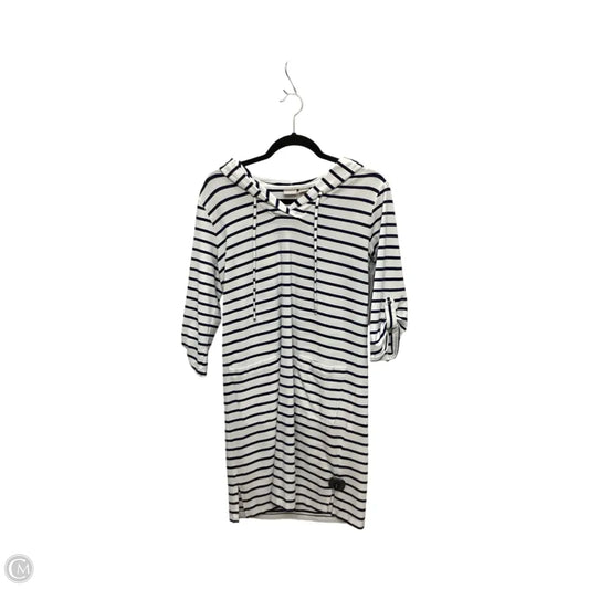Dress Casual Short By Chicos In Striped Pattern, Size: 0