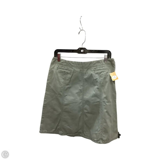 Skirt Mini & Short By Eddie Bauer In Green, Size: 8