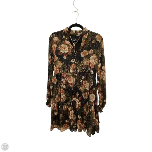 Dress Casual Short By Ronnie Nicole In Floral Print, Size: 2