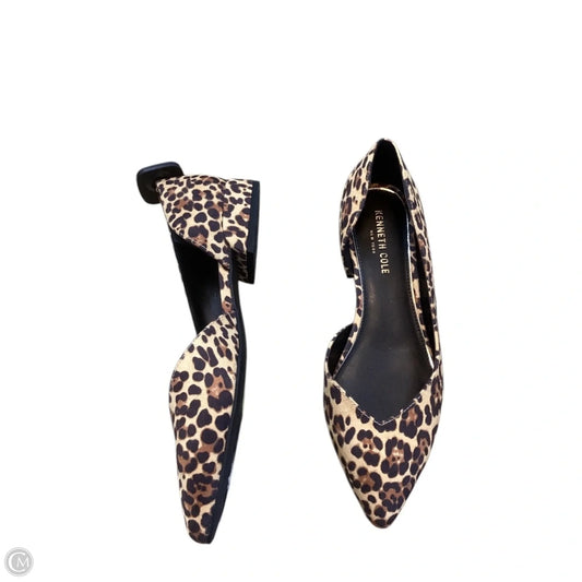 Shoes Heels Block By Kenneth Cole In Animal Print, Size: 9