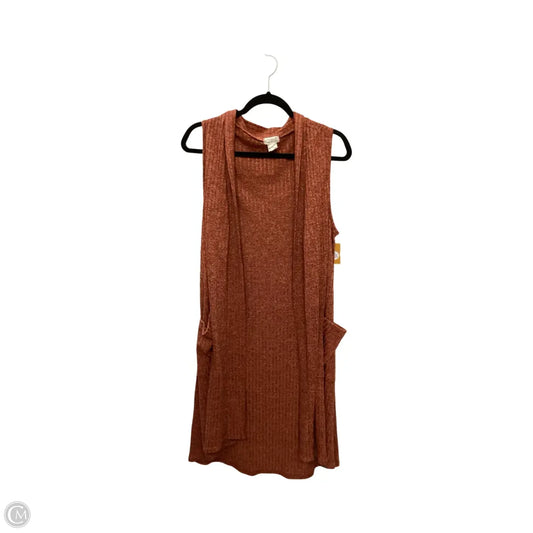 Cardigan By emi & joe  In Orange, Size: L