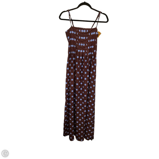Dress Casual Maxi By Sunday Up In Polkadot Pattern, Size: M