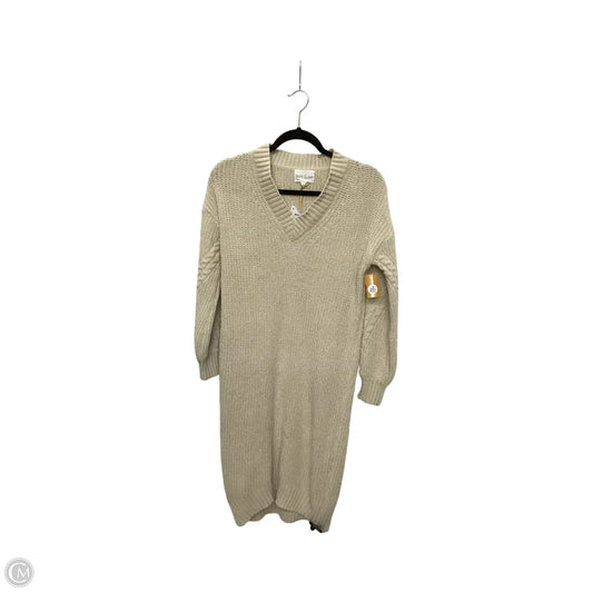 Dress Sweater By Olive And Oak In Cream, Size: S