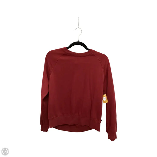 Sweatshirt Crewneck By Old Navy In Red, Size: M