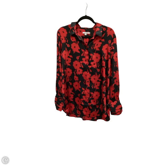 Blouse Long Sleeve By Chicos In Multi-colored, Size: 12