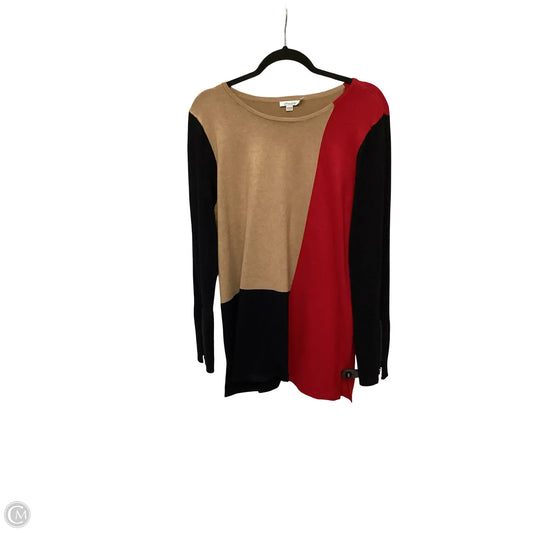 Sweater By Chicos In Multi-colored, Size: L
