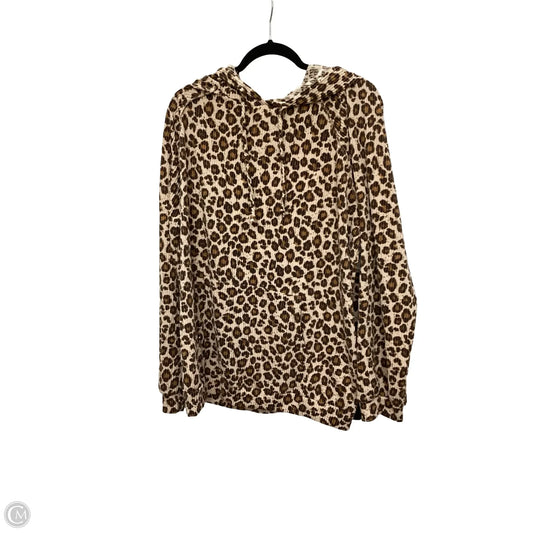Sweatshirt Hoodie By Heimish Usa In Animal Print, Size: 2x