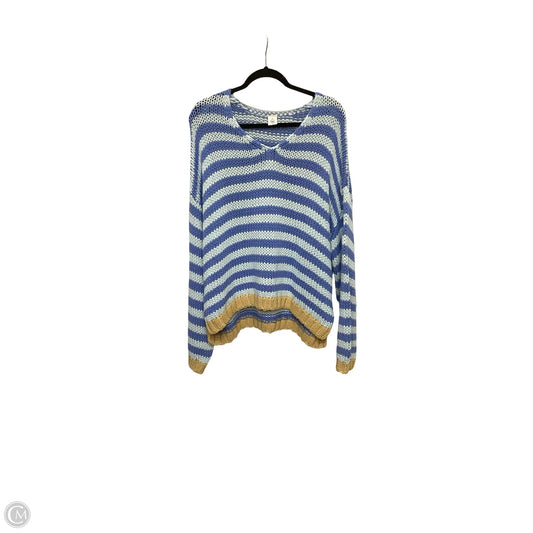 Sweater By Like Love In Blue, Size: 2x