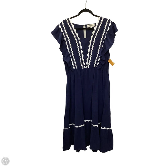 Dress Casual Short By Haptics In Blue, Size: 2x